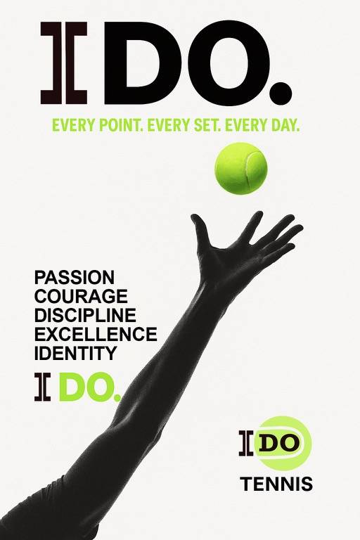 'I DO Tennis' New Logo And Branding