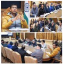 Div Com Kashmir reviews progress of RDSS, PM Surya Ghar Muft Bijli Yojana
