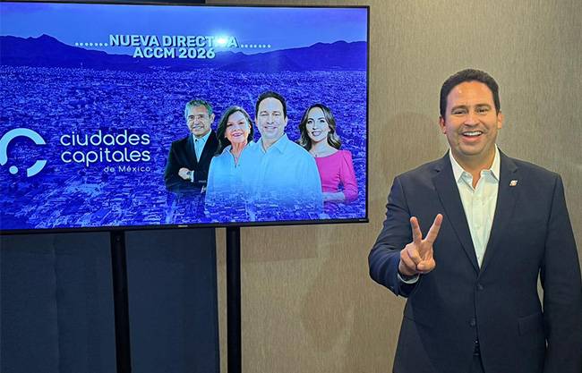Presidirá Javier Díaz la Asociación de Ciudades Capitales de México