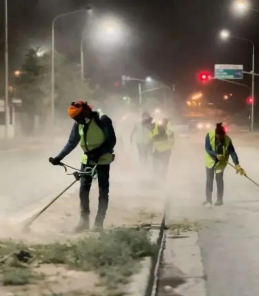 Realizarán un operativo nocturno de limpieza en la Avenida Mosconi