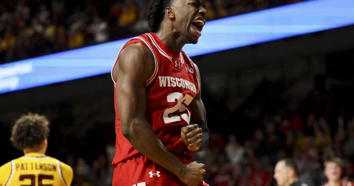 Badgers' John Blackwell named Big Ten Player of the Week