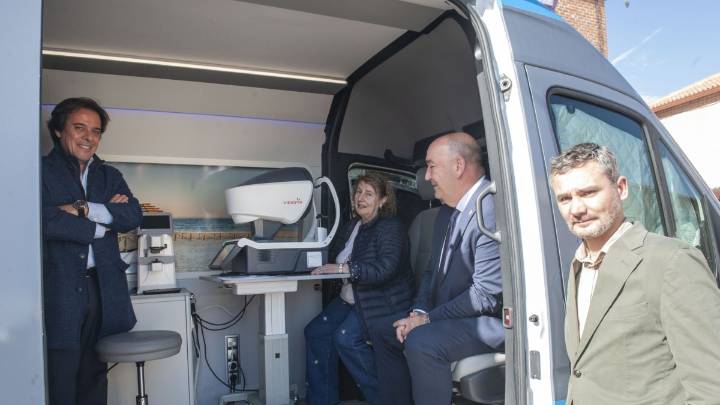 La Diputación de Segovia y Recoletas se unen por la salud ocular en los pueblos