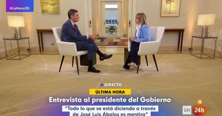 La tensión de Sánchez cuando Gemma Nierga le pregunta si dimitirá si es imputado