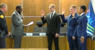 Waterloo police now fully staffed, three new officers sworn in