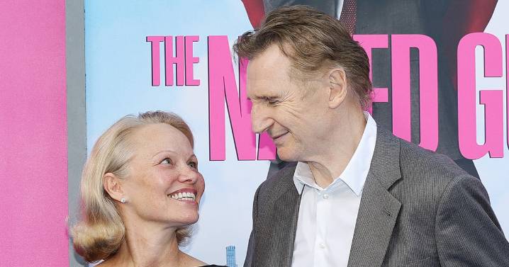 Pamela Anderson on Liam Neeson Romance