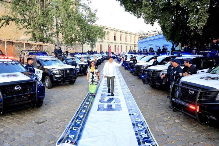 Fortalece Salomón Jara seguridad y justicia en 37 municipios de Oaxaca
