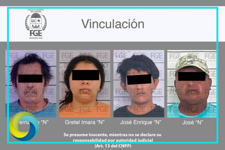 Vinculan a proceso a cuatro personas por narcomenudeo en Chetumal
