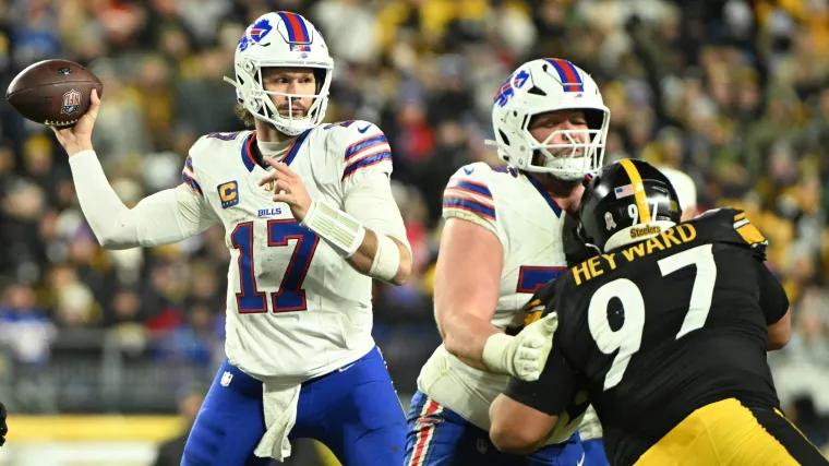 Josh Allen takes the high road after war of words with Cam Heyward