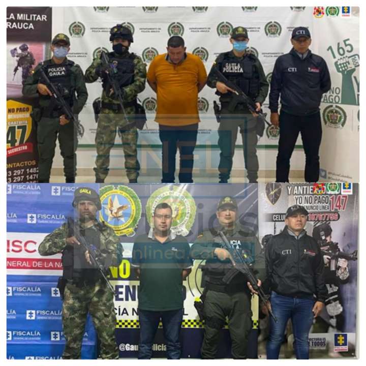 Por retenciones de personas fueron enviados a la cárcel dos presuntos disidentes de las Farc