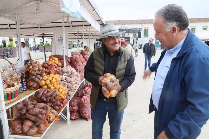 Cultura, aprendizaje e innovación marcaron la celebración del cuarto Día Departamental de la Papa en Boyacá