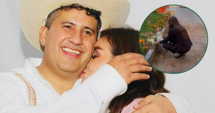 Grecia Quiroz vuelve al lugar del asesinato de Carlos Manzo para rendir homenaje