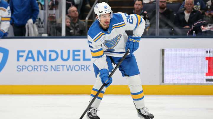 Blues place forward Jordan Kyrou on IR with lower