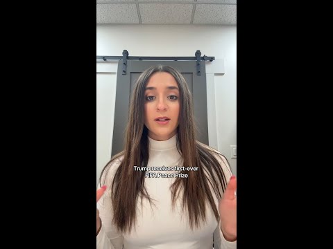 President Trump receives first-ever FIFA Peace Prize