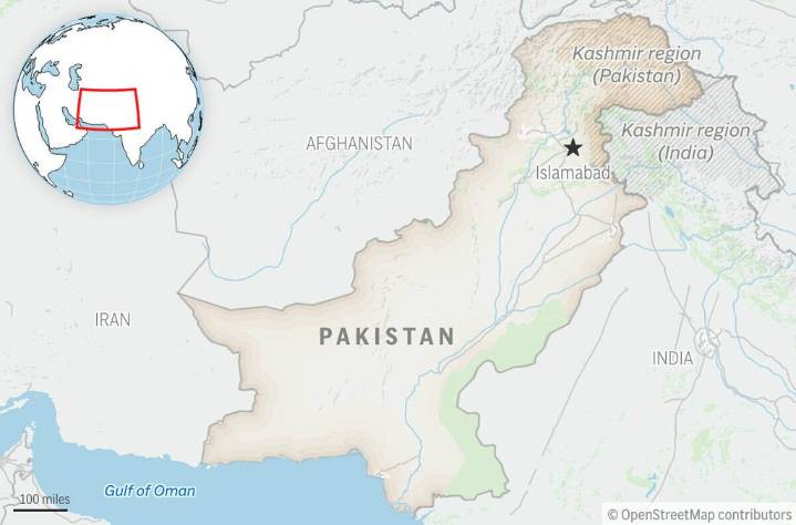 Pakistan and Afghanistan trade fire along the border but no casualties are reported