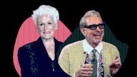Glenn Close and Jeff Goldblum on Films, Friendship, and a Prank Involving “the Biggest Bras and Panties That You Could Buy”