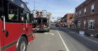 Building catches fire in downtown Dunlap