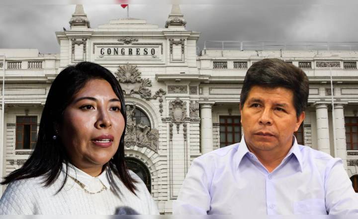 Pedro Castillo y Betssy Chávez: Congreso no alcanza los votos para inhabilitarlos