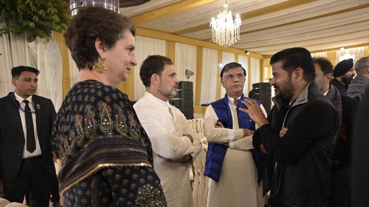 Rahul, Priyanka, Ajit Pawar, Gautam Adani attend dinner hosted by Sharad Pawar