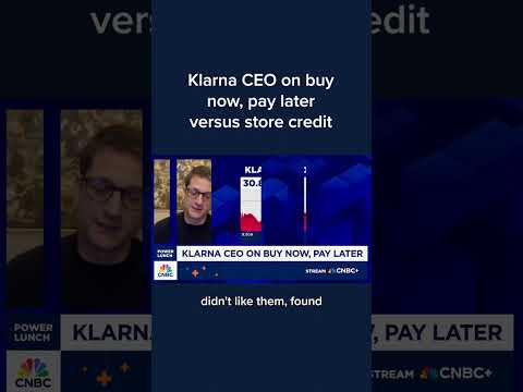 Klarna CEO on buy now, pay later versus store credit
