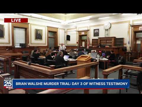 WATCH LIVE: Day 3 of witness testimony in Brian Walshe murder trial.