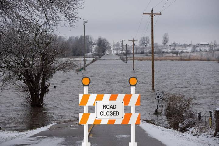 Flooding Forces Major Road Closures Across Washington State