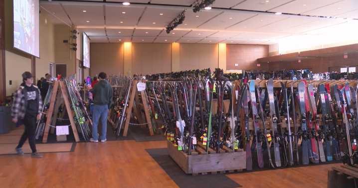 Hoofer Ski and Snowboard Club had its 61st annual ski swap event