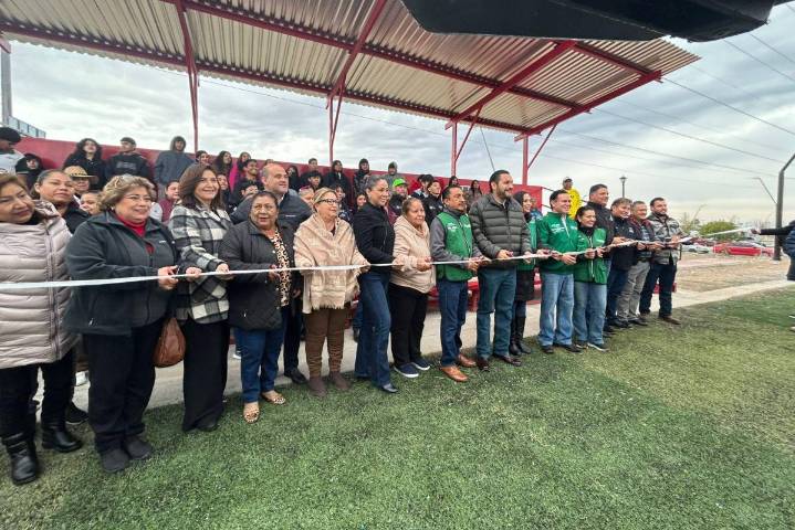 Monclova: rehabilitan el Campo Garibay y fortalecen infraestructura deportiva