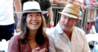 Woody Harrelson’s Wife Laura Louie Makes Rare Public Appearance at James L. Brooks’ Walk of Fame Ceremony! | Danny DeVito, James L. Brooks, Jamie Lee Curtis, Laura Louie, Woody Harrelson | Celebrity N