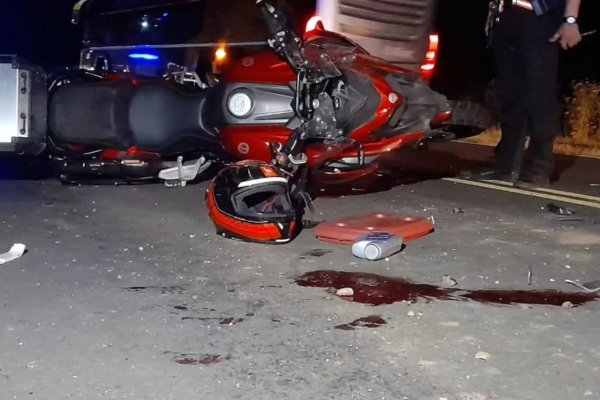 Tragedia: Otro motociclista muerto en accidente sobre rutas correntinas (Imágenes)
