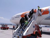 Llegan a Venezuela migrantes en vuelos de repatriación desde México y EE.UU.