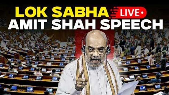 Amit Shah hits back at Oppn, says House cannot discuss SIR