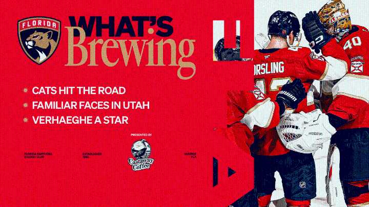 What’s Brewing: Panthers hit the road after big weekend in Sunrise