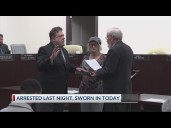 After arrest, Whitehall councilman sworn in