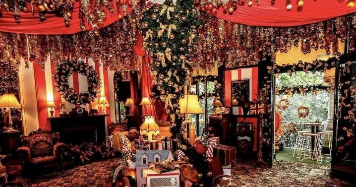 Inside the Christmas bar drenched in decorations opening in Liverpool