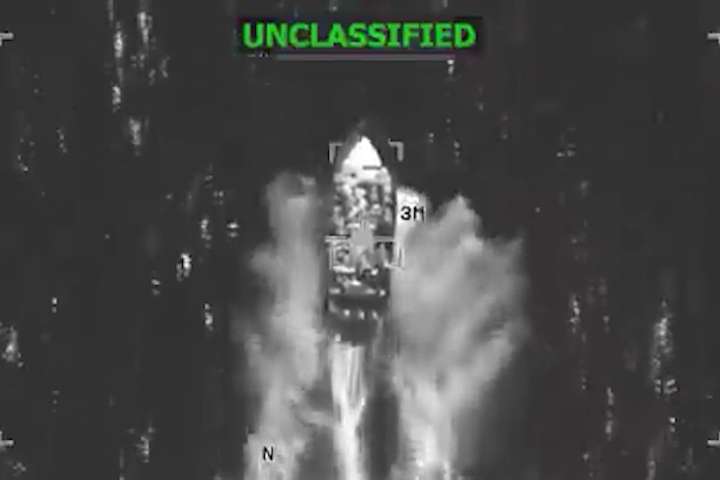 EEUU ataca nueva lancha en el Pacífico