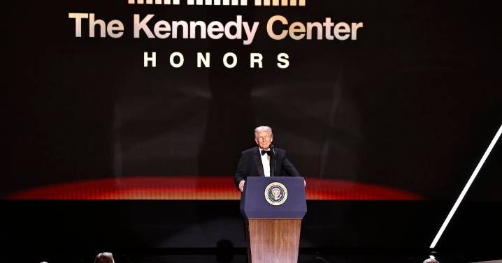 A look at the Kennedy Center Honors with Trump as host