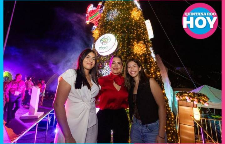 Playa del Carmen se ilumina con la ‘Navidad Mágica 2025’