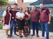 Destaca Jorge Sanén respuesta de cancunenses al proceso de credencialización de Morena 