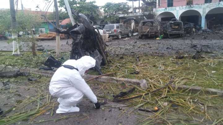 FGR Indaga Terrorismo por Explosión de Auto Bomba en Coahuayana, Michoacán, que Dejó 5 Muertos