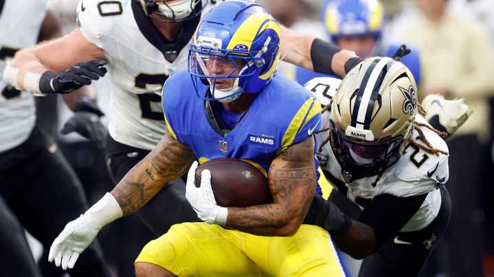 Ex-Michigan star Blake Corum trending up for Rams entering Lions bout