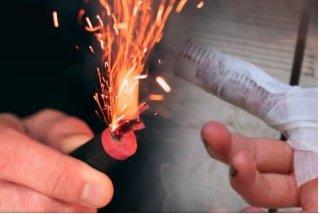 Se voló tres dedos con un taco