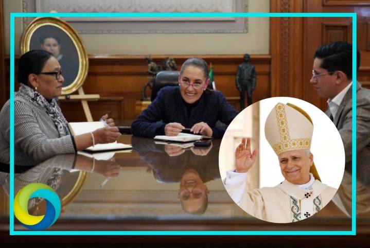 Sheinbaum invita vía telefónica al papa León XIV a visitar México