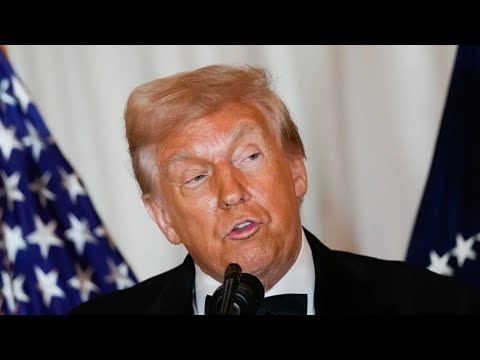 Happening Now: Trump Gives Remarks At White House Congressional Ball