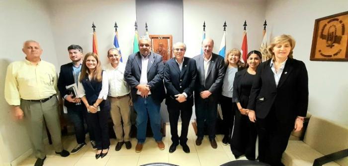 Comitiva de la UNNE visitó la Universidad Nacional de Formosa