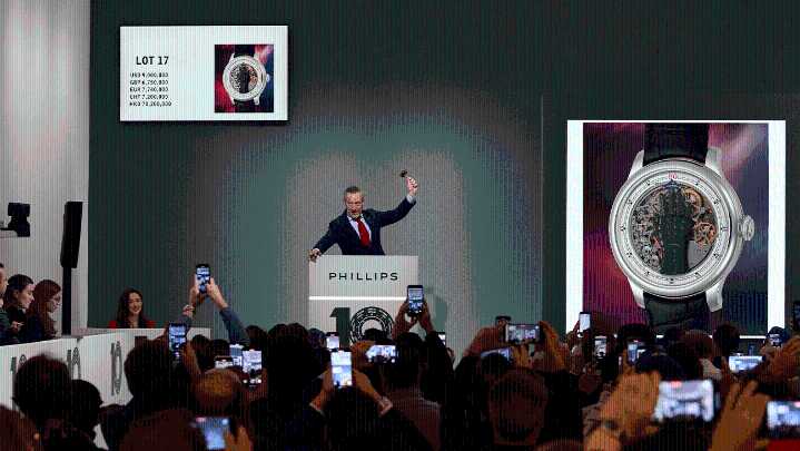 Phillips’ New York Watch Auction Is Highest Grossing in History