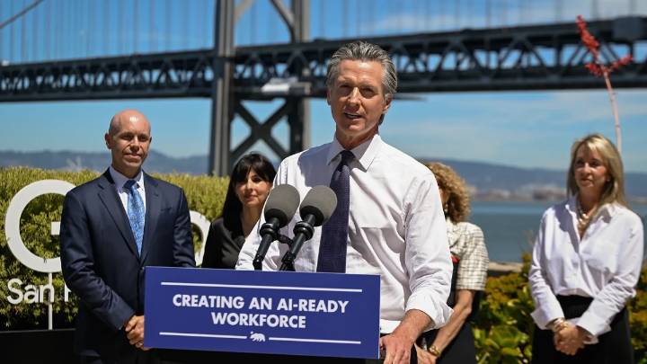 Gavin Newsom walks a fine line on tech’s Trump ties: 'It’s very situational'