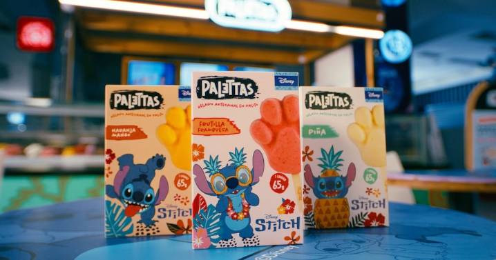 Palettas presenta entretenida línea de helados inspirados en icónicos personajes de Disney