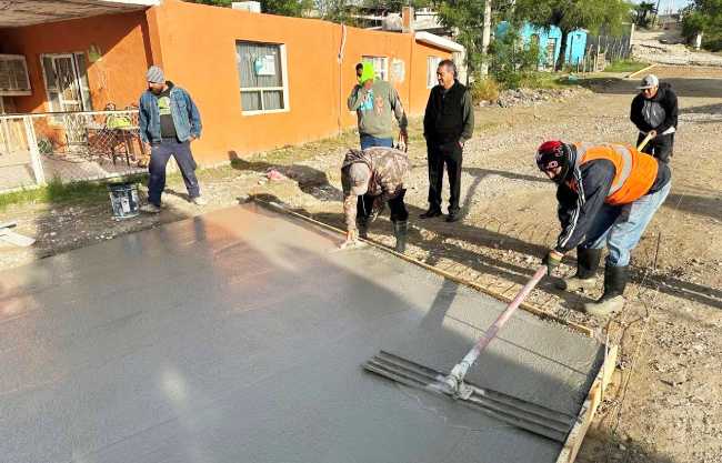 Avanza el programa de mejoramiento vial