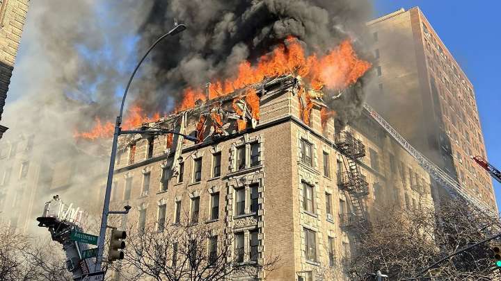 FDNY battles apartment fire on the Upper West Side