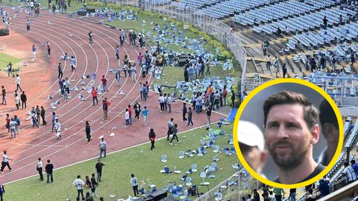 Caos en India por visita de Messi: invasiones y arrestos